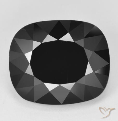 9.83ct Natural Schorl Turmalina, Almofada, Opaco