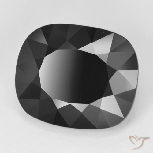 Turmalina Schorl Natural 9.83ct, Almofada, Opaco