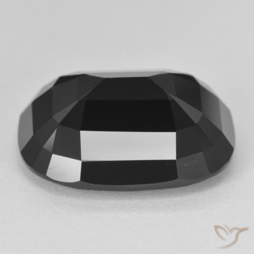 Turmalina Schorl Natural 9.83ct, Almofada, Opaco