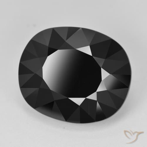 Turmalina Schorl Natural 20.28ct, oval, Opaco