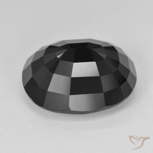 Turmalina Schorl Natural 20.28ct, oval, Opaco