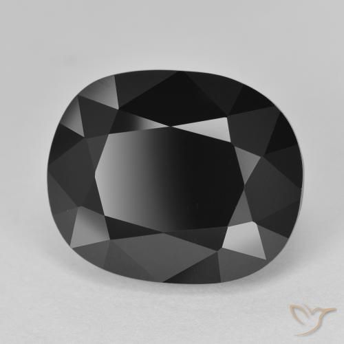 Turmalina Schorl Natural 15.29ct, Almofada, Opaco