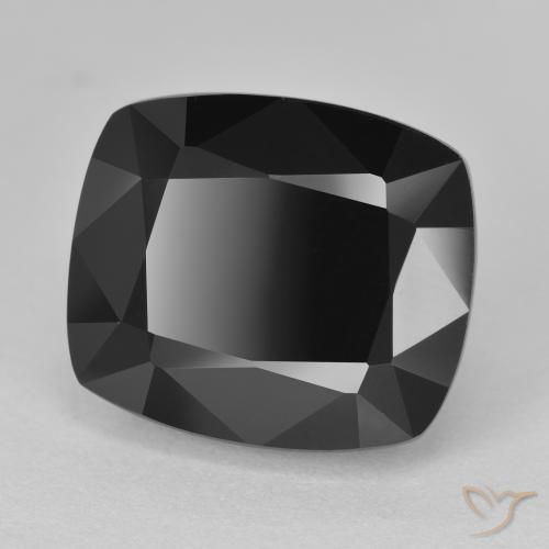 Turmalina Schorl Natural 12.78ct, Almofada, Opaco