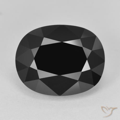 9.37ct Natural Schorl Turmalina, Almofada, Opaco