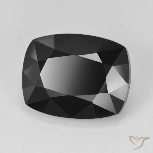 Turmalina Schorl Natural 8.62ct, Almofada, Opaco