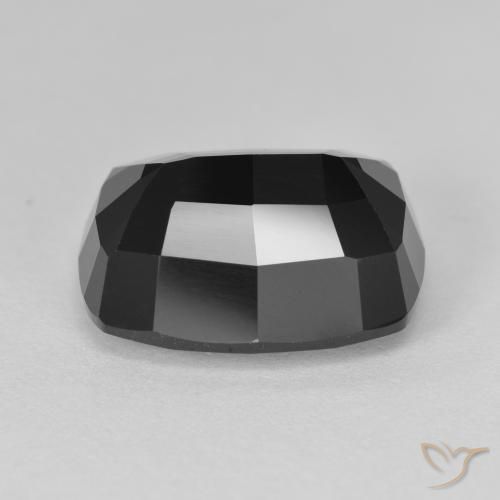 Turmalina Schorl Natural 8.62ct, Almofada, Opaco