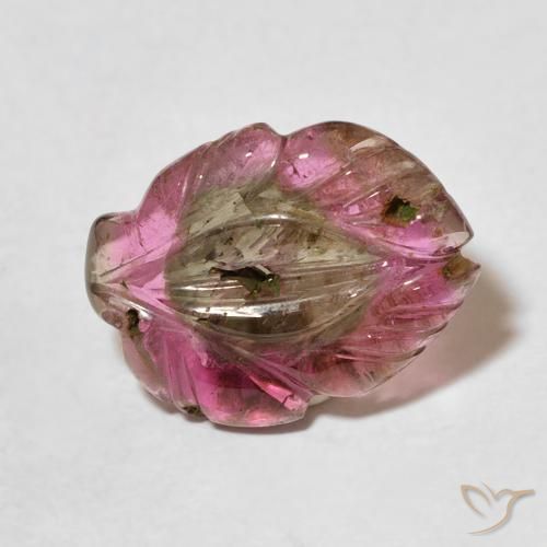 Turmalina Multicolorido Natural 3.78ct, Flor cortada, Transparente