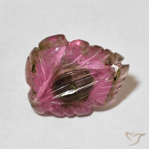 Turmalina Multicolorido Natural 4.24ct, Flor cortada, Transparente