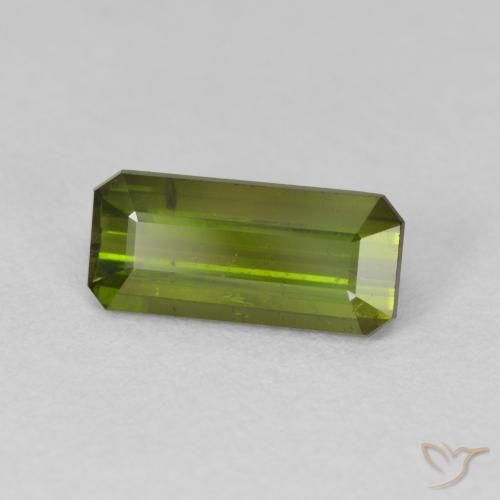 Turmalina Verde floresta Natural 2.07ct, Corte Octógono / Esmeralda, VS-SI