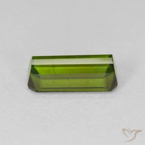Turmalina Verde floresta Natural 2.07ct, Corte Octógono / Esmeralda, VS-SI