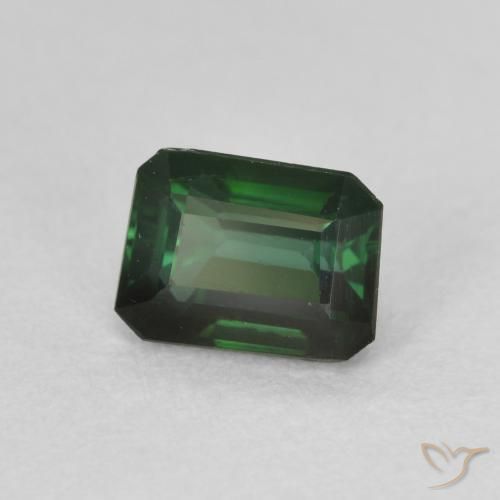 Turmalina Verde Floresta Legal Natural 0.95ct, Corte Octógono / Esmeralda, VVS-VS