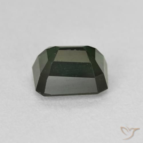 Turmalina Verde Floresta Legal Natural 0.95ct, Corte Octógono / Esmeralda, VVS-VS