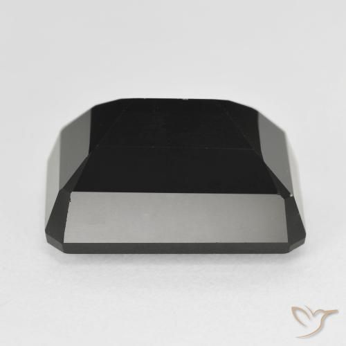 Turmalina Schorl Natural 16.31ct, Corte Octógono / Esmeralda, Opaco