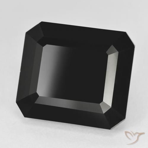 Turmalina Schorl Natural 26.25ct, Corte Octógono / Esmeralda, Opaco