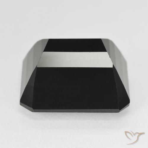 Turmalina Schorl Natural 26.25ct, Corte Octógono / Esmeralda, Opaco