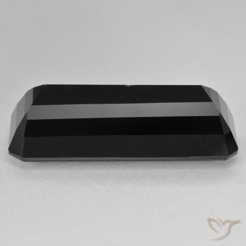 Turmalina Schorl Natural 18.12ct, Corte Octógono / Esmeralda, Opaco