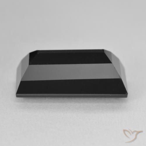 Turmalina Schorl Natural 9.33ct, baguete, Opaco