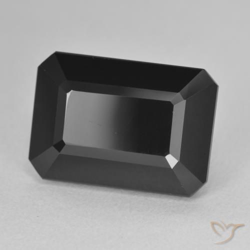 Turmalina Schorl Natural 11.01ct, Corte Octógono / Esmeralda, Opaco