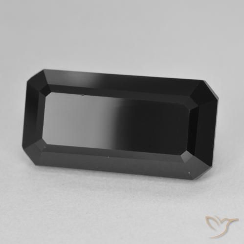 Turmalina Schorl Natural 13.27ct, Corte Octógono / Esmeralda, Opaco