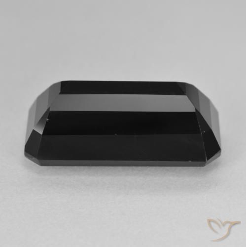 Turmalina Schorl Natural 13.27ct, Corte Octógono / Esmeralda, Opaco