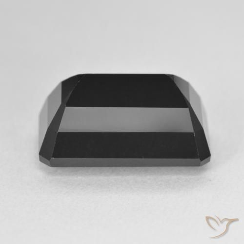 Turmalina Schorl Natural 9.48ct, Corte Octógono / Esmeralda, Opaco