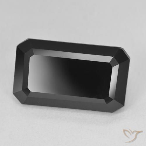 Turmalina Schorl Natural 11.61ct, Corte Octógono / Esmeralda, Opaco