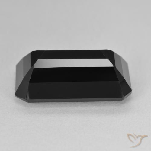 Turmalina Schorl Natural 11.61ct, Corte Octógono / Esmeralda, Opaco
