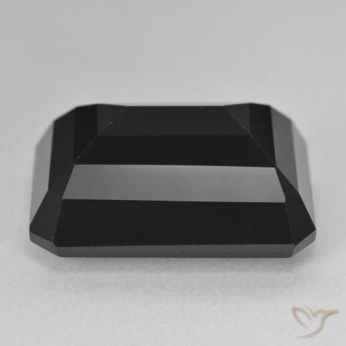 Turmalina Schorl Natural 25.94ct, Corte Octógono / Esmeralda, Opaco