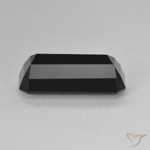 Turmalina Schorl Natural 4.79ct, Corte Octógono / Esmeralda, Opaco