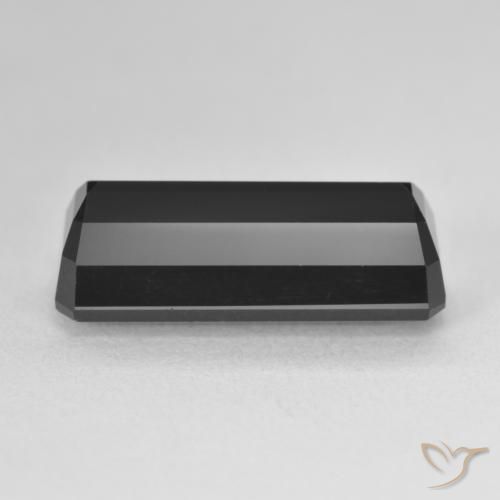 Turmalina Schorl Natural 8.17ct, Corte Octógono / Esmeralda, Opaco