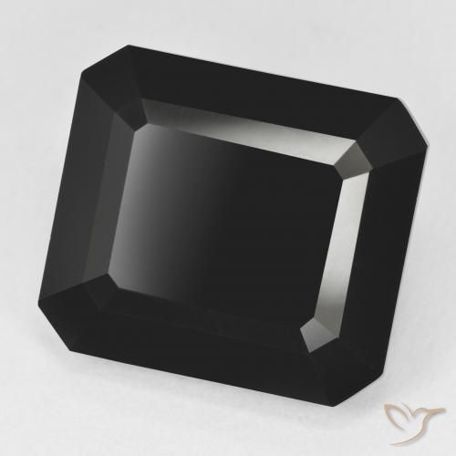 Turmalina Schorl Natural 22.86ct, Corte Octógono / Esmeralda, Opaco