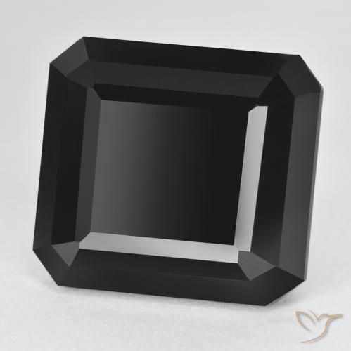 Turmalina Schorl Natural 38.66ct, Corte Octógono / Esmeralda, Opaco