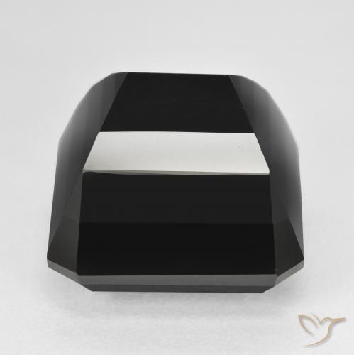 Turmalina Schorl Natural 38.66ct, Corte Octógono / Esmeralda, Opaco