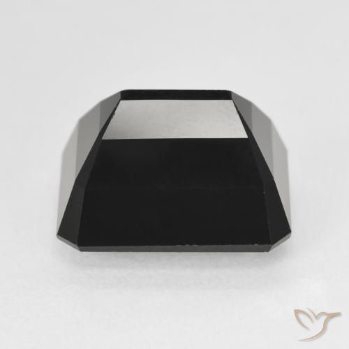 Turmalina Schorl Natural 9.56ct, Corte Octógono / Esmeralda, Opaco