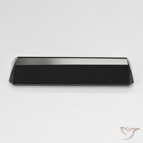 Turmalina Schorl Natural 8.51ct, Corte Octógono / Esmeralda, Opaco