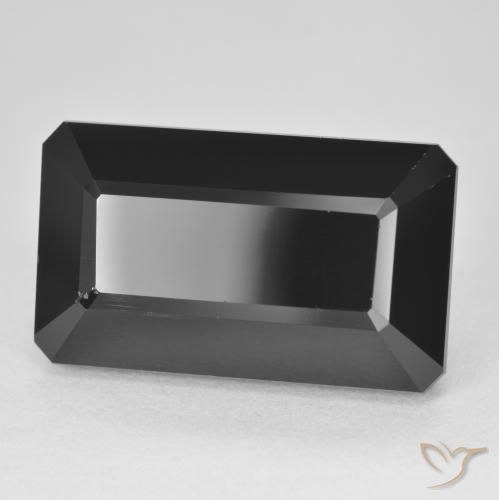 Turmalina Schorl Natural 23.38ct, Corte Octógono / Esmeralda, Opaco