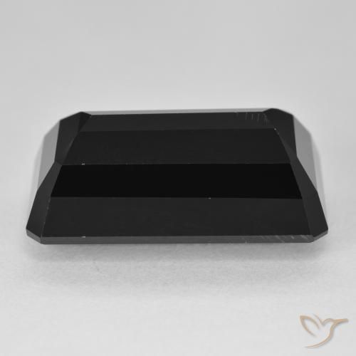Turmalina Schorl Natural 23.38ct, Corte Octógono / Esmeralda, Opaco