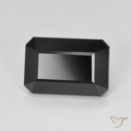 Turmalina Schorl Natural 6.16ct, Corte Octógono / Esmeralda, Opaco