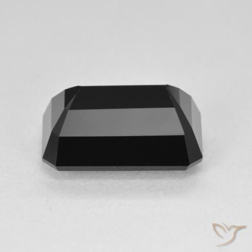 Turmalina Schorl Natural 6.16ct, Corte Octógono / Esmeralda, Opaco