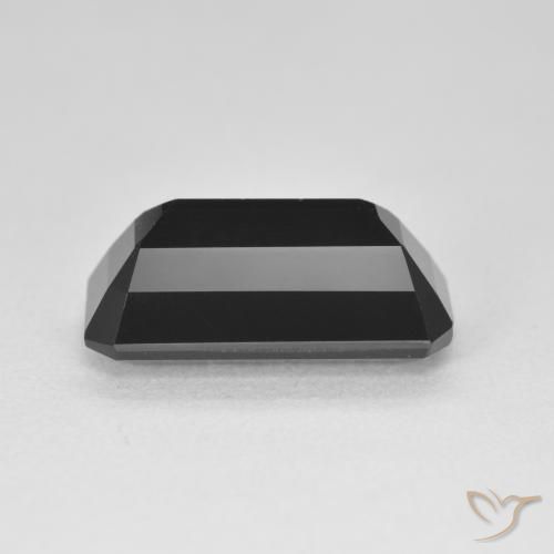 Turmalina Schorl Natural 5.15ct, Corte Octógono / Esmeralda, Opaco