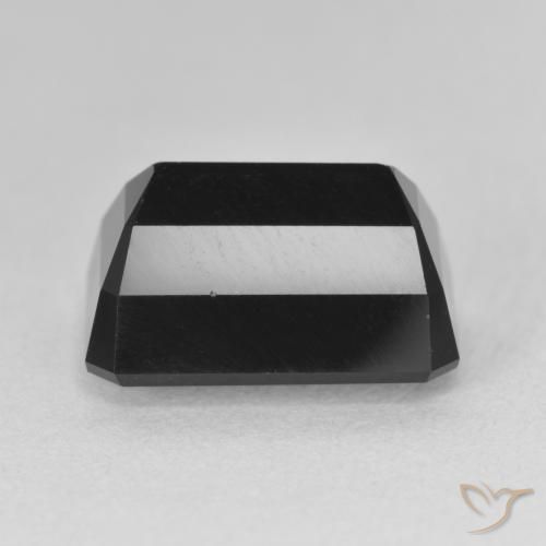 Turmalina Schorl Natural 9.45ct, Corte Octógono / Esmeralda, Opaco