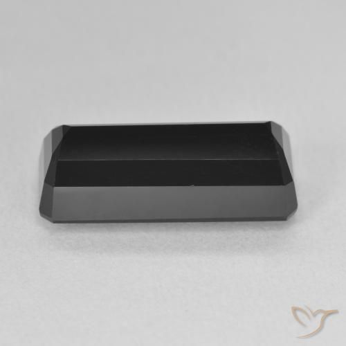 Turmalina Schorl Natural 7.51ct, Corte Octógono / Esmeralda, Opaco