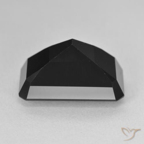 Turmalina Schorl Natural 9.26ct, Corte Octógono / Esmeralda, Opaco