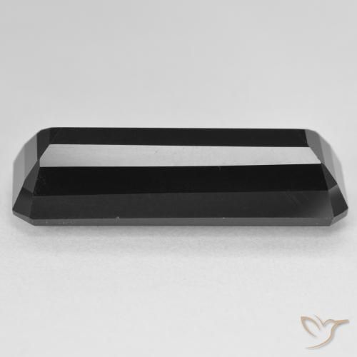 Turmalina Schorl Natural 18.54ct, Corte Octógono / Esmeralda, Opaco