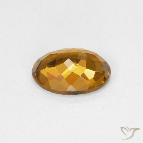 Turmalina Marrom dourado Natural 1.04ct, oval, VVS
