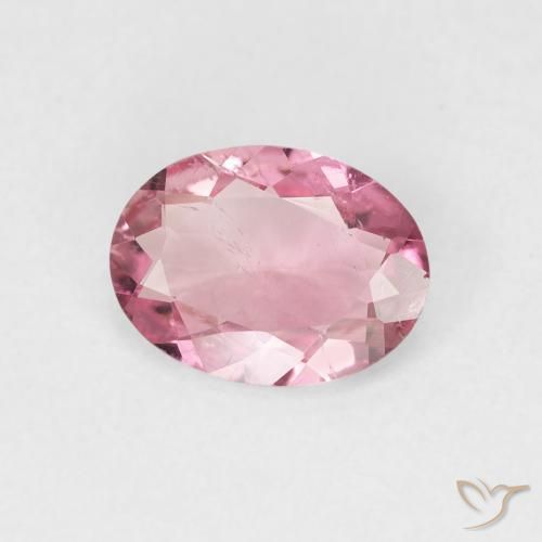 Turmalina Luz rosa Natural 0.95ct, oval, VS