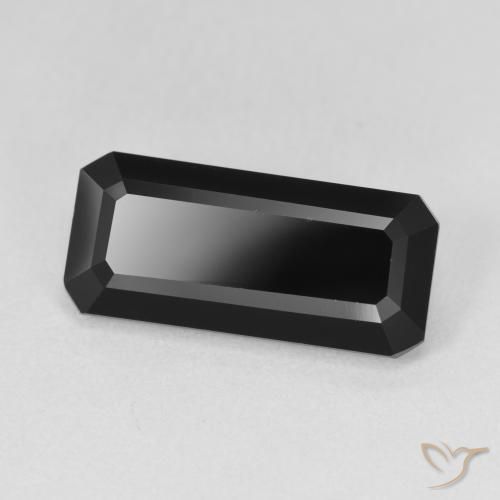 Turmalina Schorl Natural 5.60ct, Corte Octógono / Esmeralda, Opaco