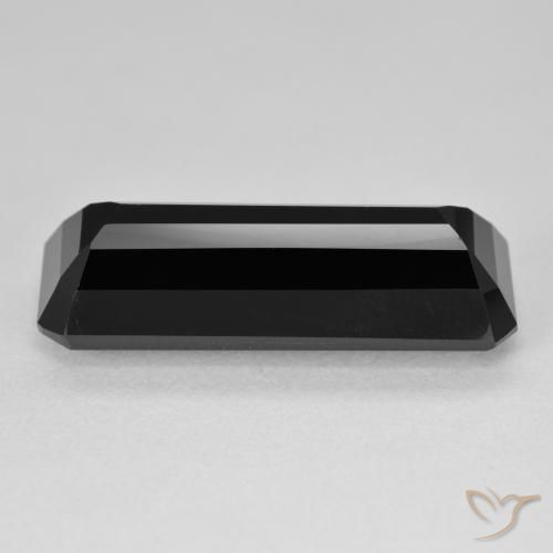 Turmalina Schorl Natural 11.56ct, Corte Octógono / Esmeralda, Opaco