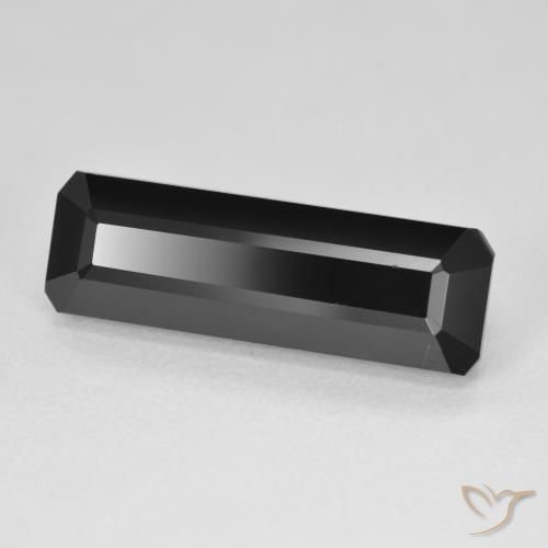 Turmalina Schorl Natural 9.72ct, Corte Octógono / Esmeralda, Opaco