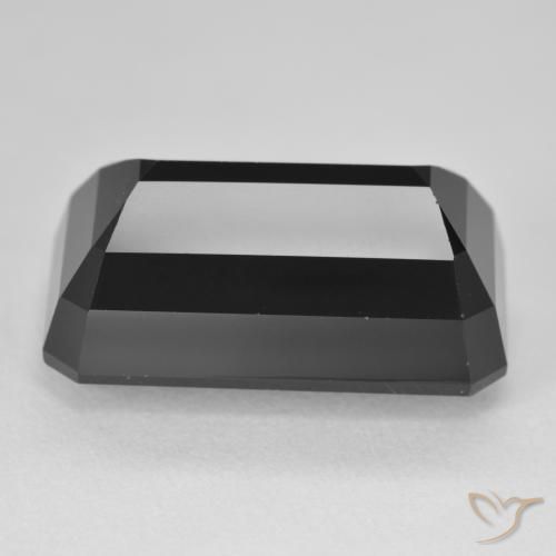 Turmalina Schorl Natural 23.44ct, Corte Octógono / Esmeralda, Opaco